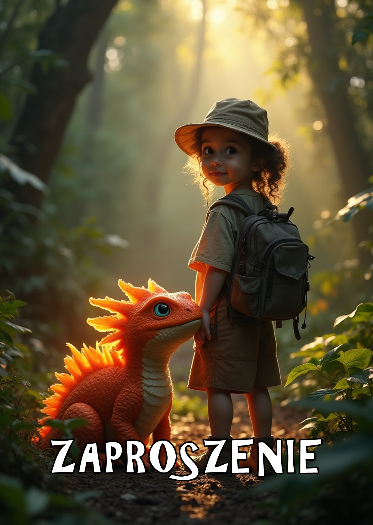 Zaproszenia na urodziny dla dzieci urodzinowe dinozaury