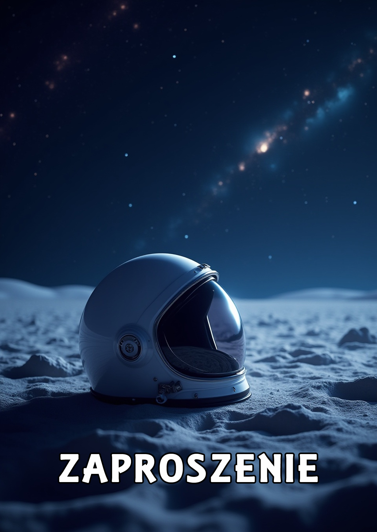 Zaproszenia na urodziny dla dzieci urodzinowe kosmos kosmonauta planety
